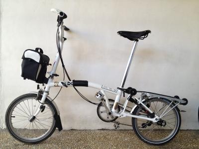 Brompton Bike and Mini O Bag