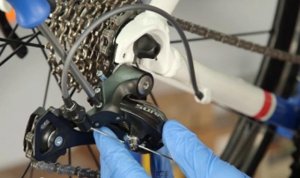 setting a rear derailleur limit