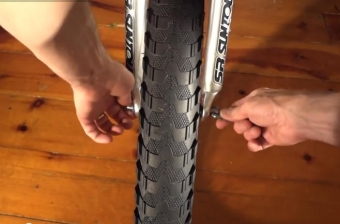 Fixing rubbing v-brake on mountain bike