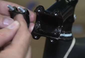 how to replace a bike stem