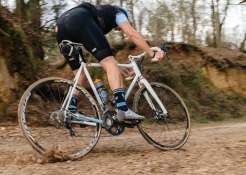 On the Rouge Roubaix Course