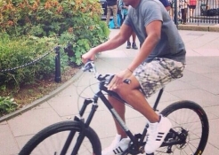 Jay-Z on a Mountain Bike 