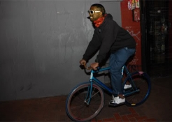 Kanye on a Fixie