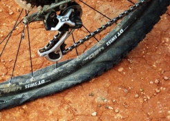 Flat Bike Tire