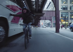 Nico, a Chicago Bike Messenger