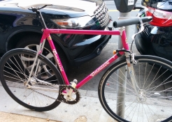 Pink Tommasini Single Speed Bike