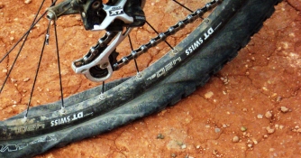Flat Bike Tire