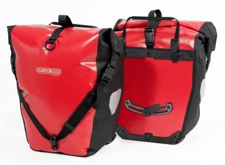 Pair of Red Ortlieb Panniers