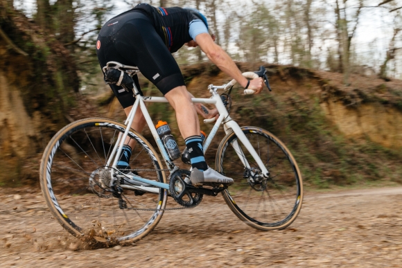 On the Rouge Roubaix Course