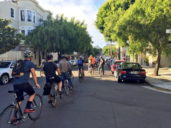 Wiggle Protest for BIke Yield Law