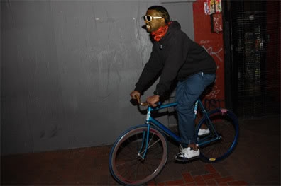 Kanye on a Fixie