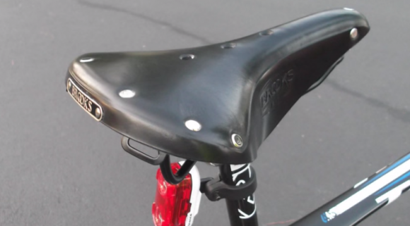 second hand brooks saddle