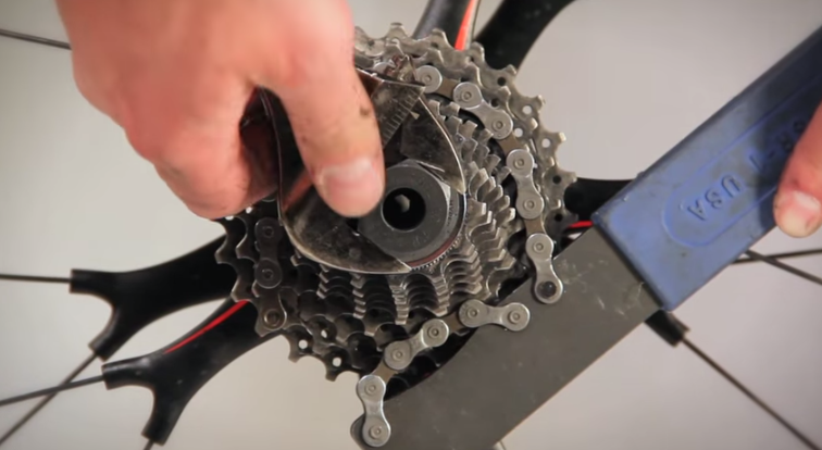 replace rear cog bike