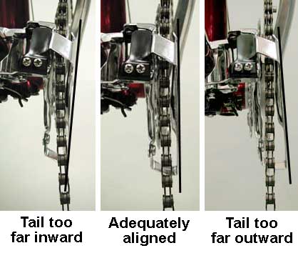 adjusting bike derailleur